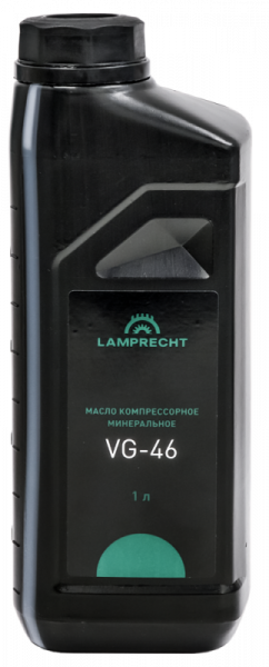 Масло компрессорное минеральное VG-46 1,0л LAMPRECHT